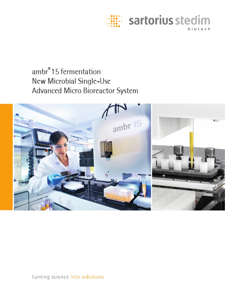 Broch Ambr15 Ferment SBI1542 e | PDF | Cell Culture | Automation