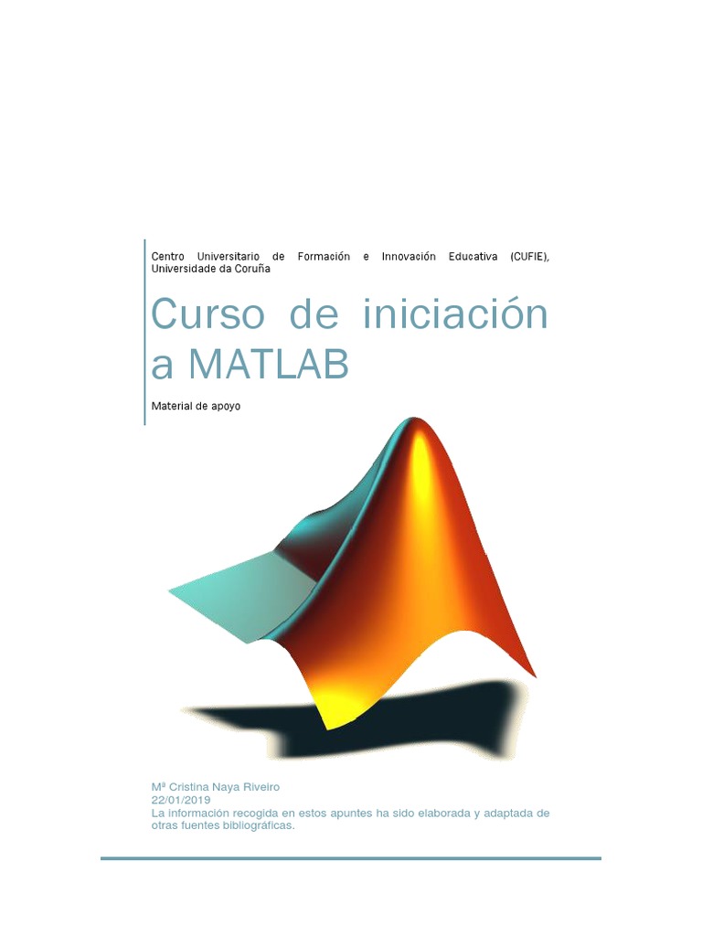 Curso Iniciacion Matlab | PDF | Matlab | Lenguaje de programación