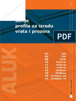 Katalog Aluminijski Profili Prozori Vrata Aluk