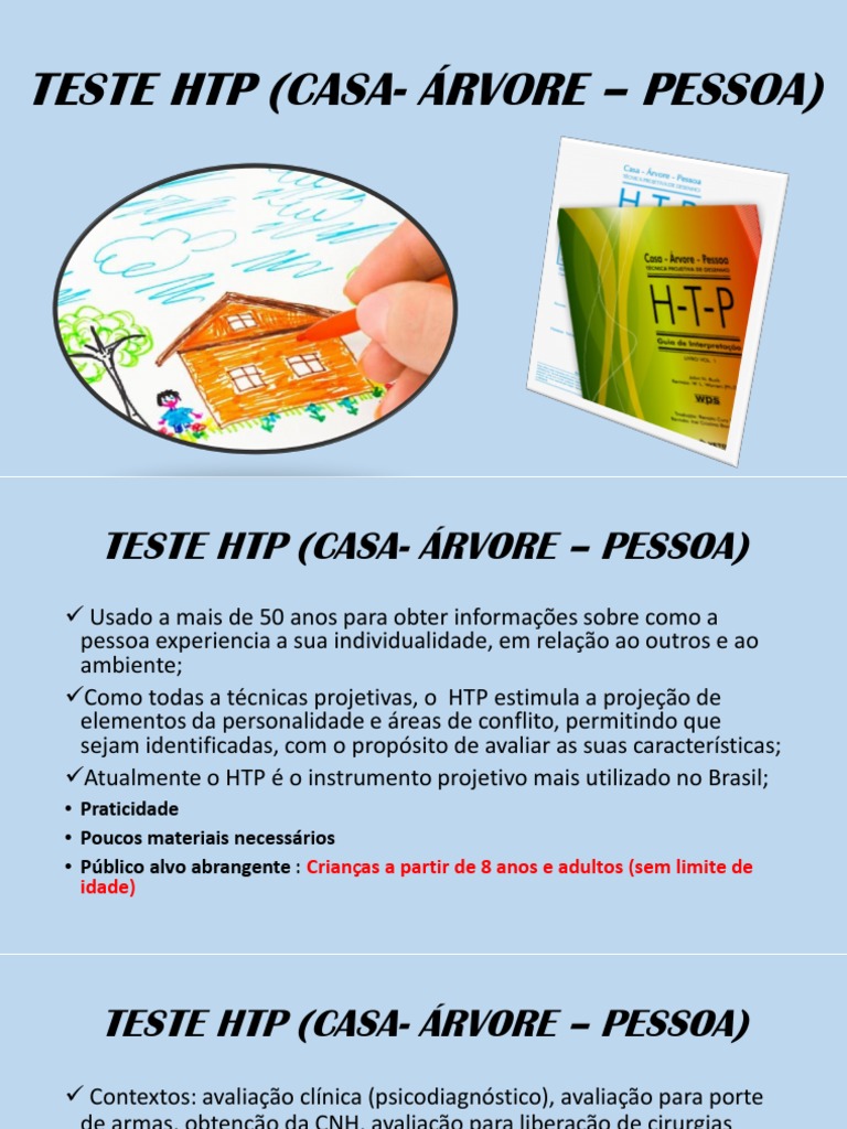 Guia completo para aplicação e interpretação do Teste HTP (Casa-Árvore ...