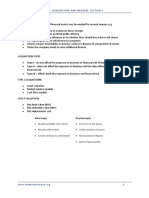 Chapter 9 - Valuations Acquisitions and Mergers Section 1