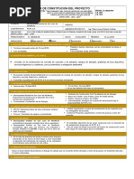 RCPL S .A: Acta de Constitucion Del Proyecto