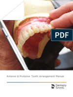 Dentsply Sirona Anterior Posterior Tooth Arrangement Manual 2