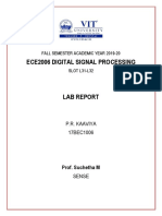 DSP Lab Report
