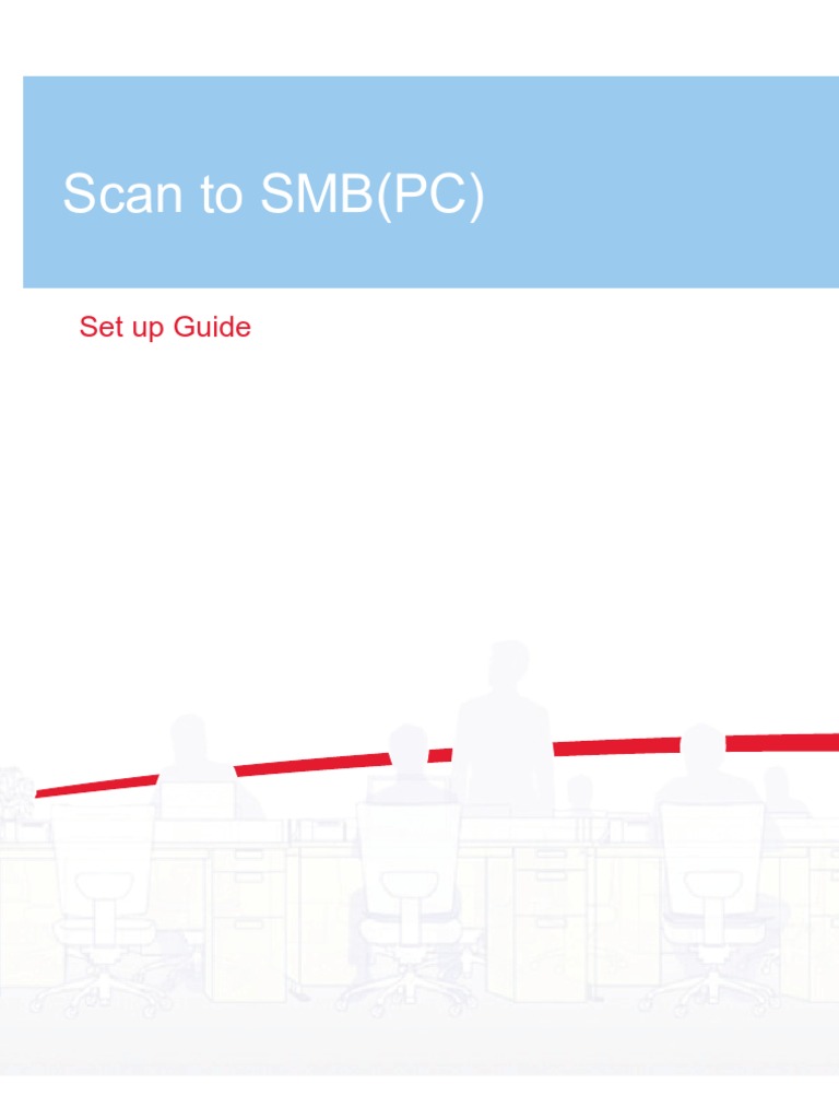 Scan To SMB PC en Setupr3 | PDF