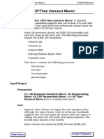 4D Pad After CDP/Time Intersect Macro Is Optional