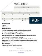 Caruso 6 Notes Adapted by Mark Zauss PDF