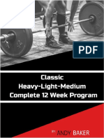 Classic Heavy-Light-Medium PDF