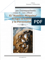 El Hombre - Maquina El Ego, La Esencia y La Personalidad