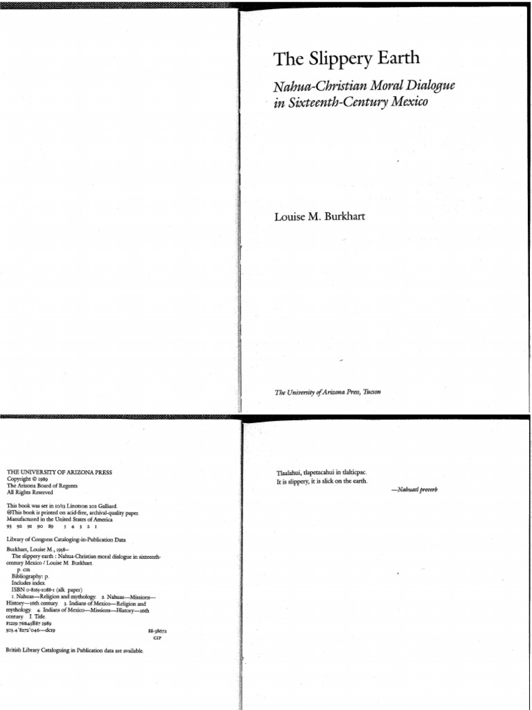 09 2 Burkhart The Slippery Earth 1989 Nahuatl Metaphor