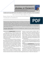 Complexometric-Spectrophotometric Determination of Cisapride and Tiapride in Their Formulations