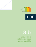 Sistema circulação retorno água quente