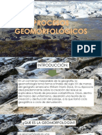 Procesos Geomorfológicos