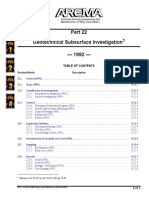 Geotechnical Subsurface Investigation - 1992 - : Section/Article Description