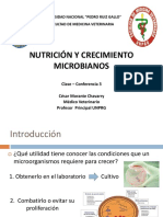 Clase 3 Nutrición y Crecimiento Microbianos 2017-2