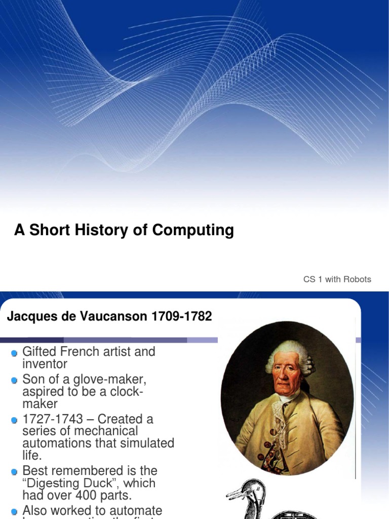 History of Computing Innovations | PDF | Personal Computers | Computer ...