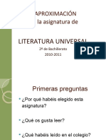 Introduccion-Aproximacion A Literatura Universal