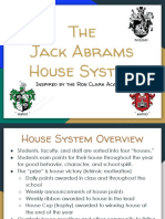 House System Teacher Presentation