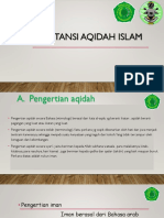 Substansi Aqidah Islam