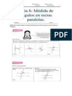 guìa de medidas de angulos entre  rectas