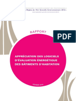 Rapport Rage Logiciels Evaluation Energetique Batiments Habitation 2014 02 PDF