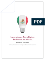 Innovaciones Tecnológicas Realizadas en México