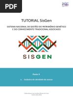 Tutorial Sisgen Parte 2