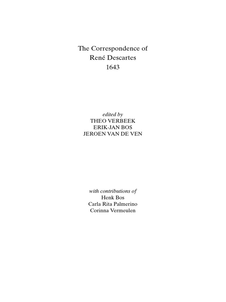 Full Pdf Rene Descartes