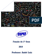 Funções Do 2º Grau 2019 - Atualizada PDF