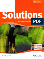 Solutions. Upper-Intermediate - Student's Book PDF