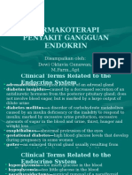 Farmakoterapi Penyakit Gangguan Endokrin: Disampaikan Oleh: Dewi Oktavia Gunawan, M.Farm.,Apt Prodi Farmasi Unpak, 2019