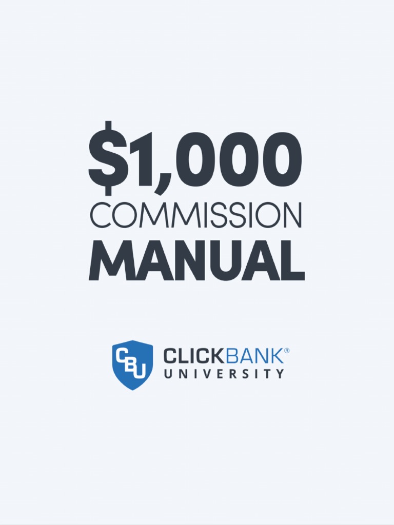 Earn $1,000/Day with ClickBank Workshop | PDF | Advertising | E Books