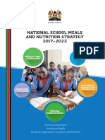 Kenya School Meals Nutrition Strategy 2017-2022
