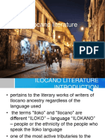 Ilocano Literature