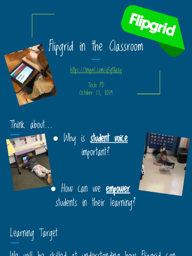 Flipgrid PD Presentation | PDF | Applied Psychology | Education Theory