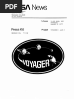 Voyagers 1 and 2 Press Kit