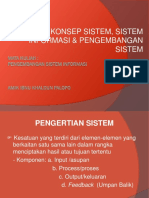 Sistem Informasi Dan Pengembangan Sistem Informasi