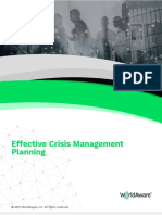 Effective Crisis Management Planning WorldAware