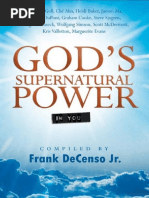 O Poder Sobrenatural de Deus