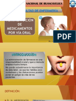 Adminsitracion de Medicamentos Via Oral