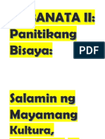 Panitikang Bisaya