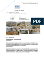 Informe Técnico - Descolmatacion