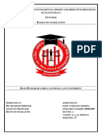 Elationship Between Fundamental Rights and Directive Principles of State Policy Ynopsis Asics of Legislation