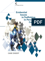 Case Digest Evidential Issues in Trafficking