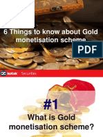 6 Things To Know About Gold Monetisation Scheme