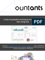 5 Data Visualization Techniques That You Should Start Using Now