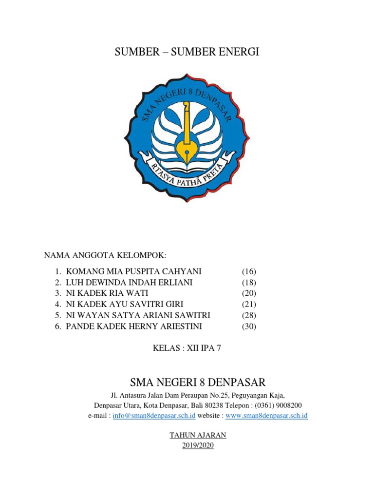 Makalah sumber sumber energi homecare24