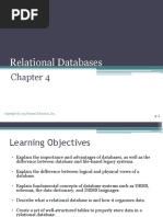 Chapter 4 - Relational Database (Part 1)