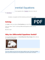Differential Equaion