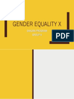 Gender Equality X: Sakura Program Group A